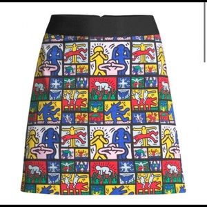 Alice & Olivia x Keith Haring Skirt